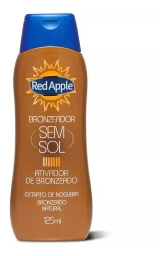 Imagem 1 de 1 de Red Apple Bronzeador S/ Sol 125ml