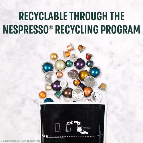 Cápsulas De Café Para Nespresso Vertuo, Compatibles Starbuck