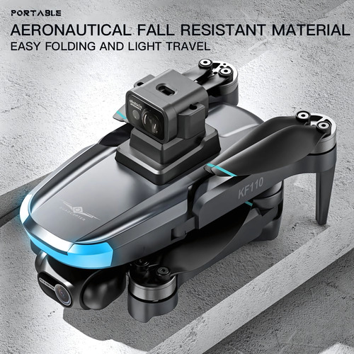 Mini Drone Kf110 Max Sensor De Obstaculo 2 Baterias