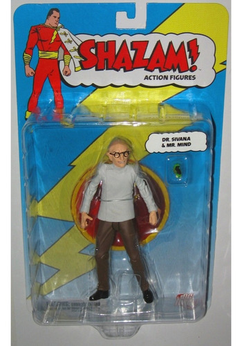 Dr Sivana E Mr Mind Dc Direct Shazam Series Boneco Figura