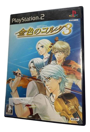 Ps2 Kiniro No Corda 3 La D'oro Original Japonês Usado
