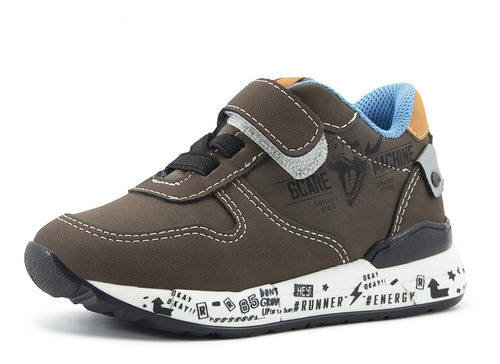 Tenis Casual Para Niño Roddyck Ligero Antiderrapante 18-21.5