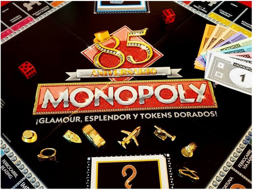 Hasbro Monopoly 85 Aniversario 85th Anniversary