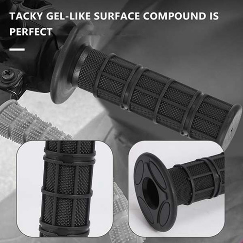 3 Pares De Empuñaduras Para Manillar Scooter Quad 24 Mm Moto