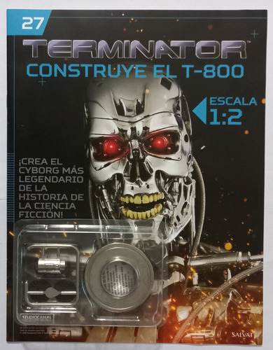 Revista Terminator T-800 Escala 1:2 Num. 27 Editorial Salvat