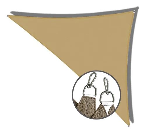 comprar Toldo Vela Chica Media Sombra 95% Premium Beige