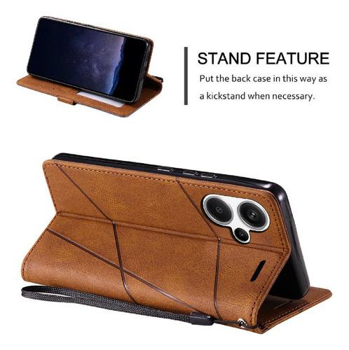 Funda For Xiaomi Redmi Note 13 Pro Plus Cartera Flip Folio