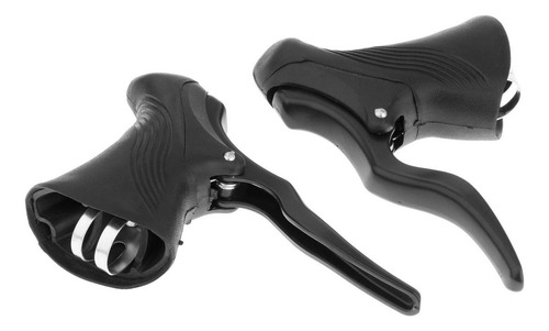 1 Manetas De Freno For Bicicleta De Carretera, Color Negro