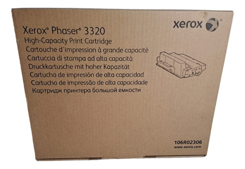 Toner Xerox Phaser 3320 Negro Alta Capacidad  106r02306 Ori