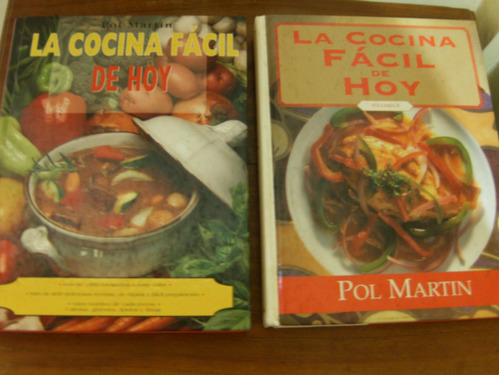 Libros La Cocina Fácil De Hoy Volumenes 1 Y 2. Pol Martin