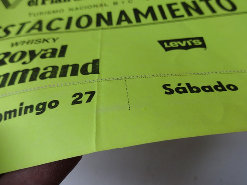 Imagen 9 de 9 de Ticket Entrada Auto Carrera Insignia Automovil Club F4 Tn