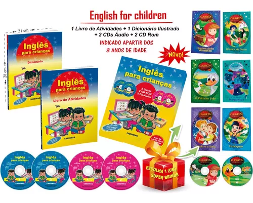 Promoção de inglês para crianças