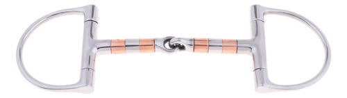 . Bocado Rodillo De Cobre Caballo D Anillo Sna-ffle Bit