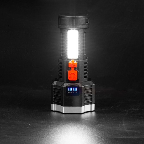 Lámpara Linterna Recargable De Led Alta Potencia L-29 14cm
