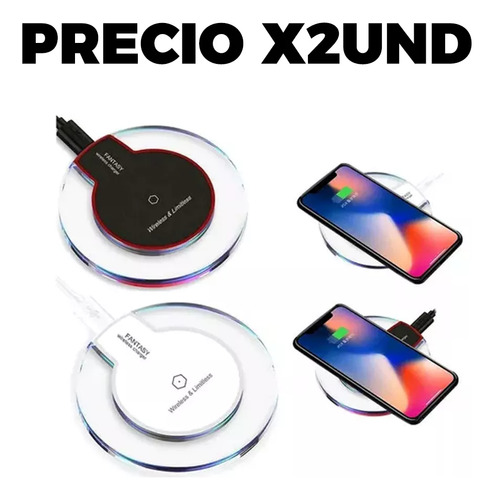 Cargador Inalambrico Para Celular Carga Rapida Magnetica