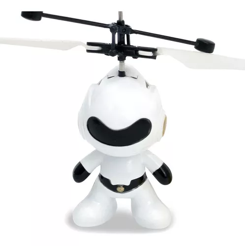 Mini Drone Brinquedo Infantil Robô Voa Com Infravermelho