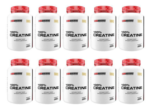 Kit 10x Creatina 300gr - Bodybuilders