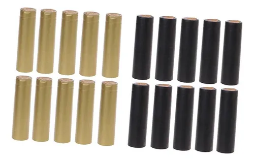 Extremos De La Cubierta De Las Láminas 30 Mm De Oro Negro