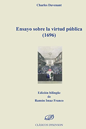 Libro Ensayo Sobre La Virtud Publica 1696  De Charles Davena