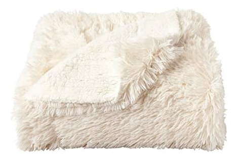 Bedford Home Espalda De Sherpa De Conejo De Pelo Largo, Para