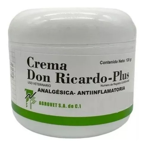 Crema Don Ricardo Plus De 120 Gr !envio Gratis!!