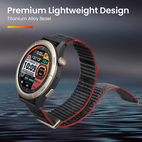 Smartwatch Amazfit Cheetah Pro A2292 Caixa Run Track Preto
