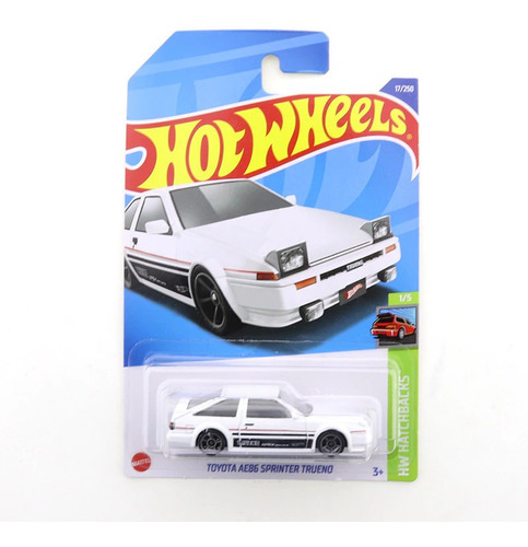 Hot Wheels Toyota Ae86 Sprinter Trueno Initial D Anime