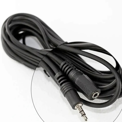 Imagen 1 de 1 de Cable Alargue Extension Audio Miniplug 3,5mm 1,5mts
