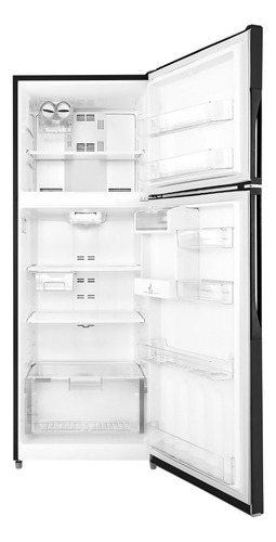 Refrigerador con freezer Mabe RMS400IAMRP0 color grafito con capacidad de 400L