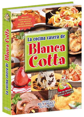 Libro De Cocina Casera Blanca Cotta 6 C