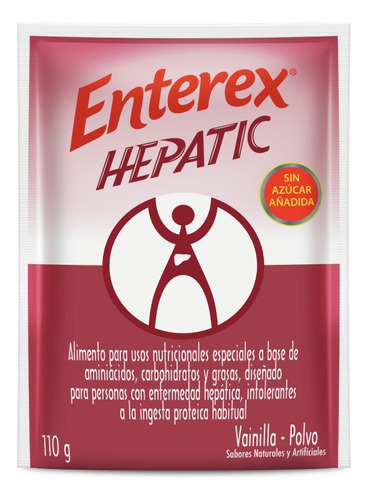 Enterex Hepatic Vainilla, Polvo  Sachet De 110 G.