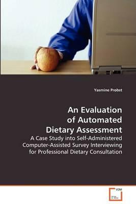 Libro An Evaluation Of Automated Dietary Assessment - Yas...
