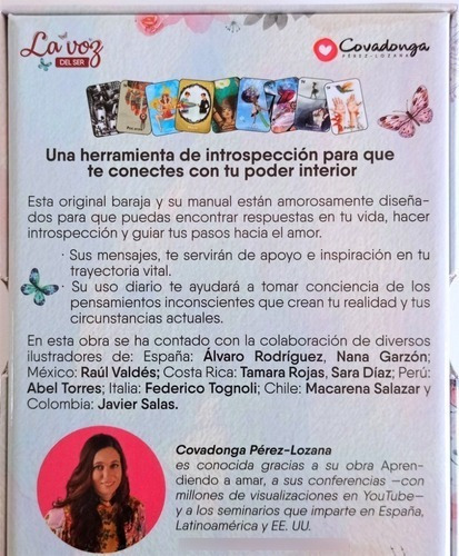 Imagen 2 de 9 de Cartas Oraculo La Voz Del Ser - Covadonga - Gaia