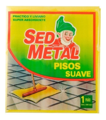 Paño Sed Metal Piso Suave