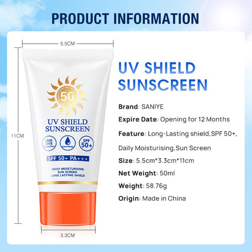 Branqueador E Clareador 50ml De Protetor Solar Isolante Clea