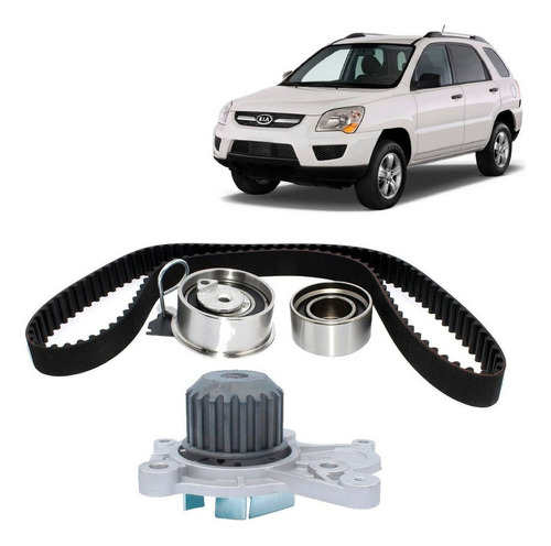 Kit Distribucion + Bomba Para  Sportage 2.0 D4ea 2005 2009