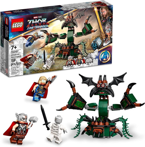 Lego Marvel Thor Love And Thunder 76207 Attack On New Asgard