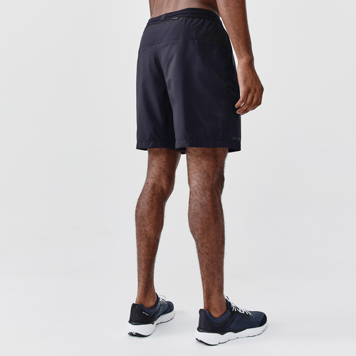 Short De Running Dry+ - Hombre - Negro - Transpirable Kiprun