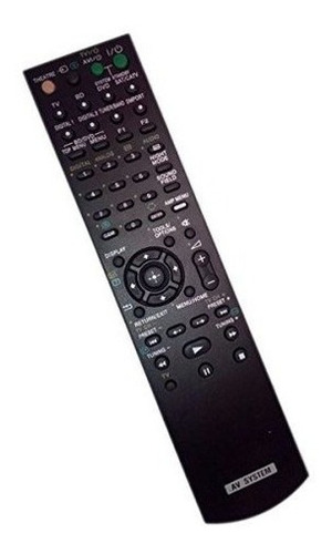 Reemplazo El Control Remoto Compatible Para Sony Ht-is100 Rm