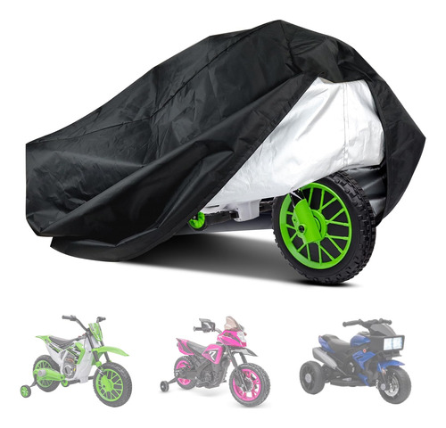 Funda Para Motocicleta Niño Tela Oxford Impermeable Ajuste