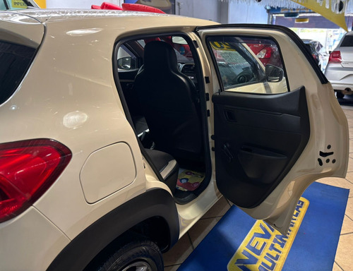Renault Kwid 2020 1.0 Flex Intense Completo Manual Bege
