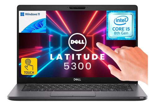 Laptop Dell Táctil Latitude Core I5 8th 16gb Ram 256gb Ssd