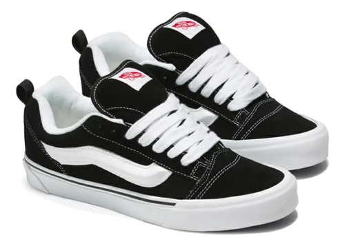 Tenis Vans Ua Knu Skool Classics Negro/blanco Vn0009qc6bt