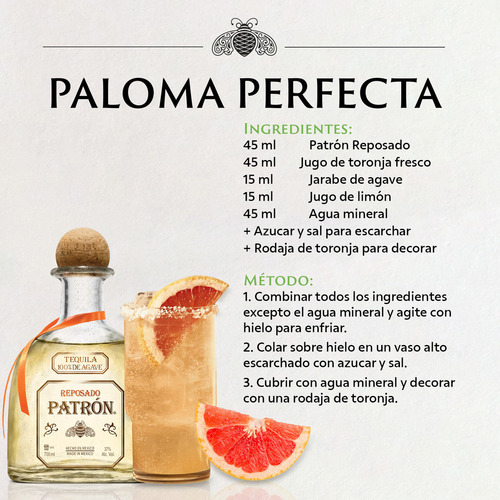 Tequila Patrón Reposado 700ml