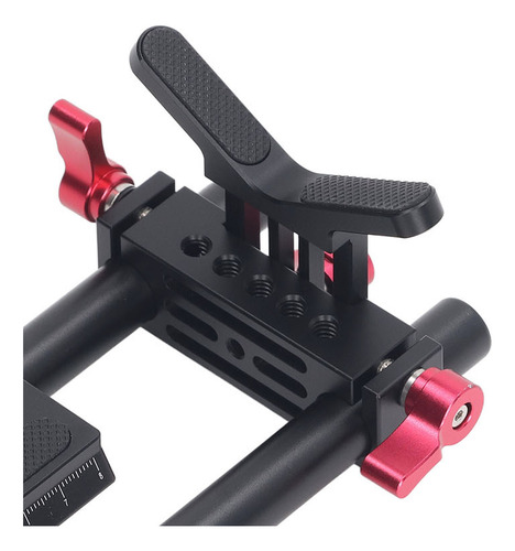 Kit Base De Liberação Rápida Camera Rail Riser Rig System Ds