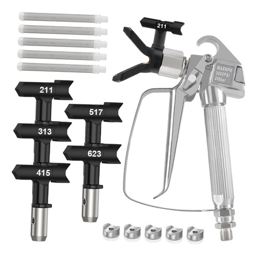Kit De Pulverizador De Pintura, Máquina De Pulverización