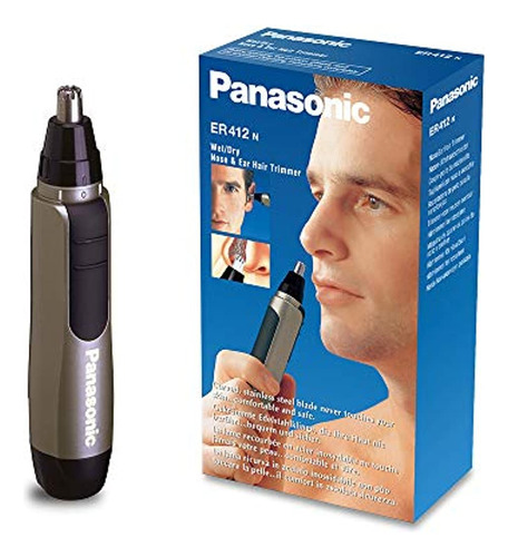 Panasonic Er-412 Recortadora De Pelo Para Nariz/oídos Lavabl