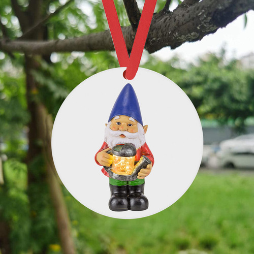 . Colgante Divertido Con Estampado De Papá Noel En Forma De