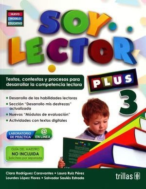 Libro Soy Lector Plus 3 Primaria Nuevo Modelo Educativ Nuevo