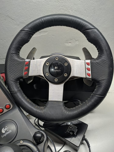 Volante Logitech G27, Com Pedais E Câmbio C/ Nf C/ Garantia (Usado)